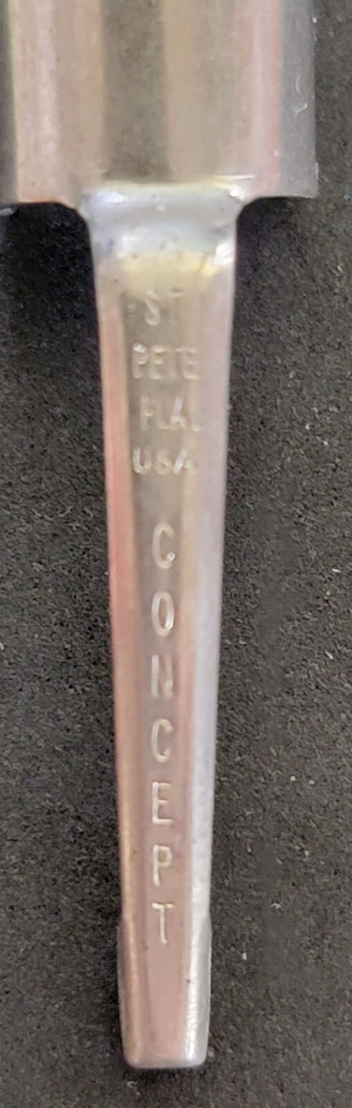 VTG CONCEPT ST PETERSBURG FLORIDA MECHANICAL PENCIL POCKET CLIP PEN CLIP ST PETE