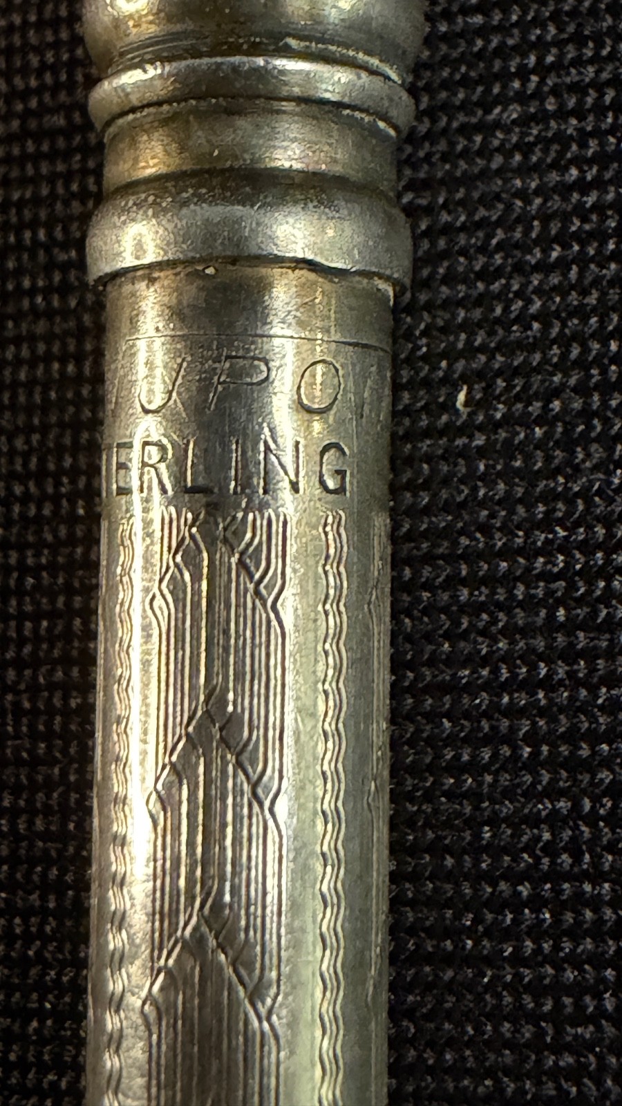 Vintage NuPoint Sterling Silver Pendant Mechanical Pencil