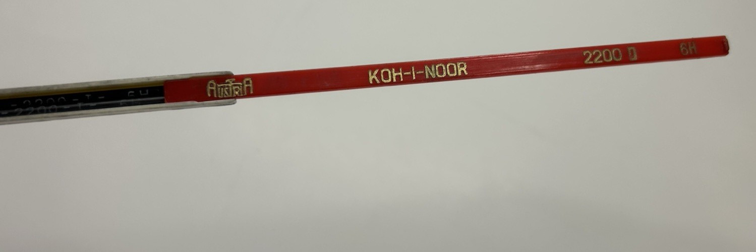Koh-I-noor 5611 Apato Italy Mechanical Pencils W/ Lead 200 2B 2H 2200 6H & more
