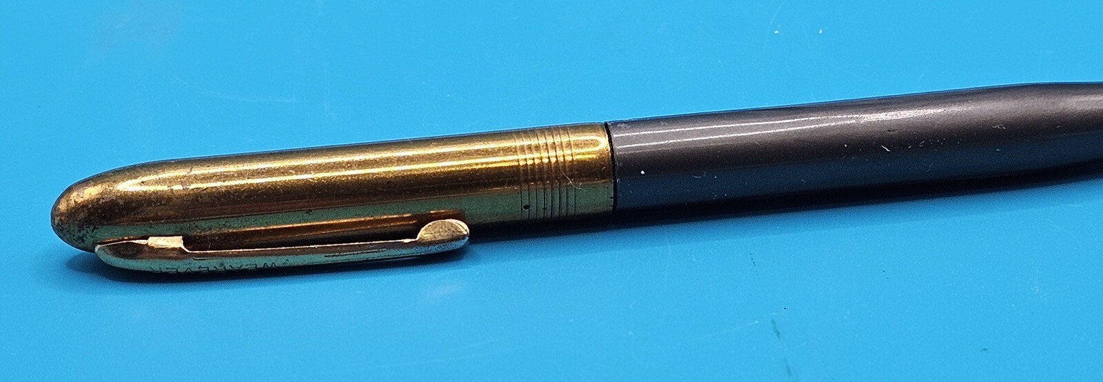Vintage Wearever Mechanical Pencil 5.25 Inch Dark Grey Gold Writing Utensil