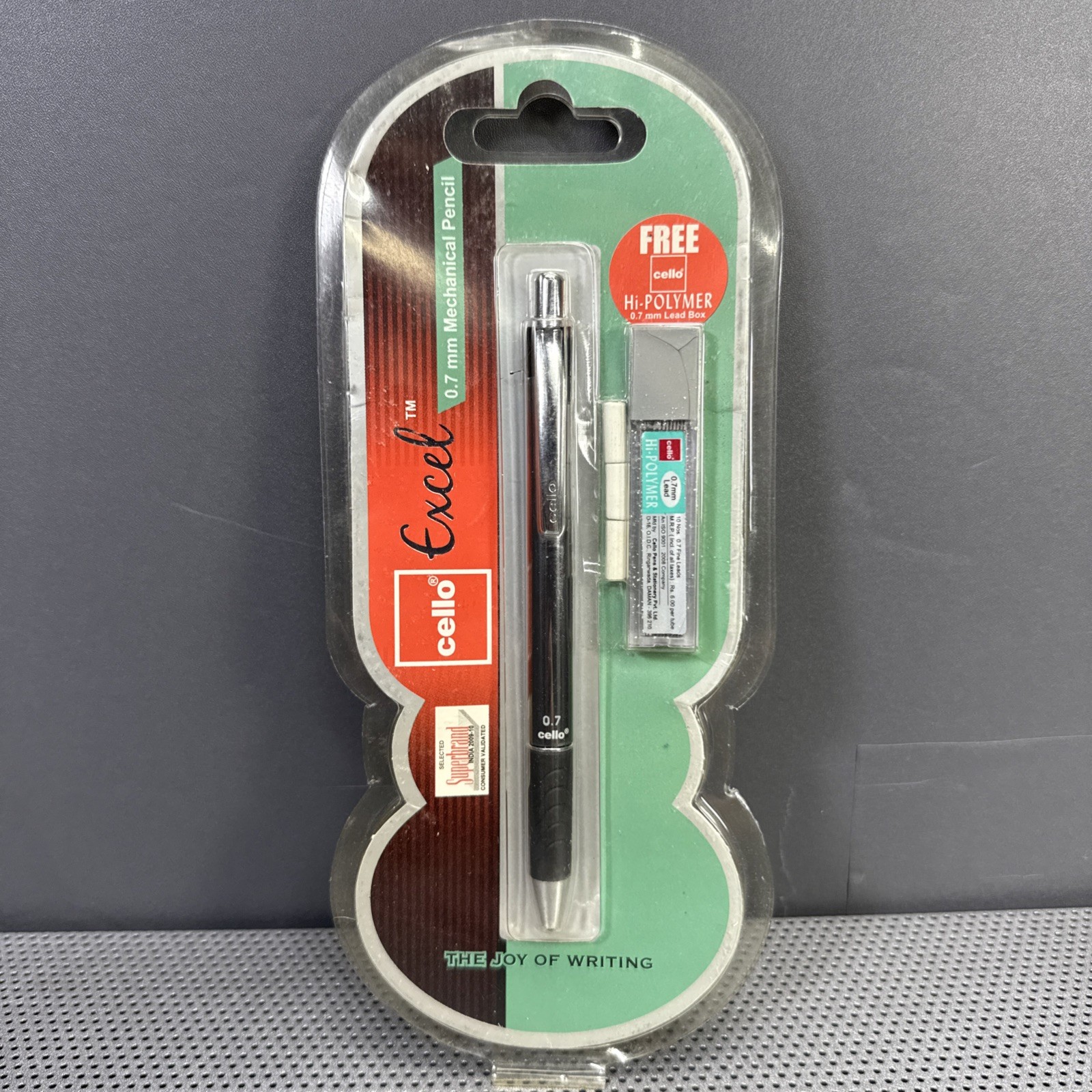 Cello Excel 0.7 mm Mechanical Pencil Hi-Polymer 0.7 mm Lead Box -Discontinued