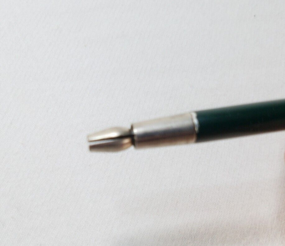 Vintage Venus Drafting Drawing Pencil with Micropoint Clip Green Body