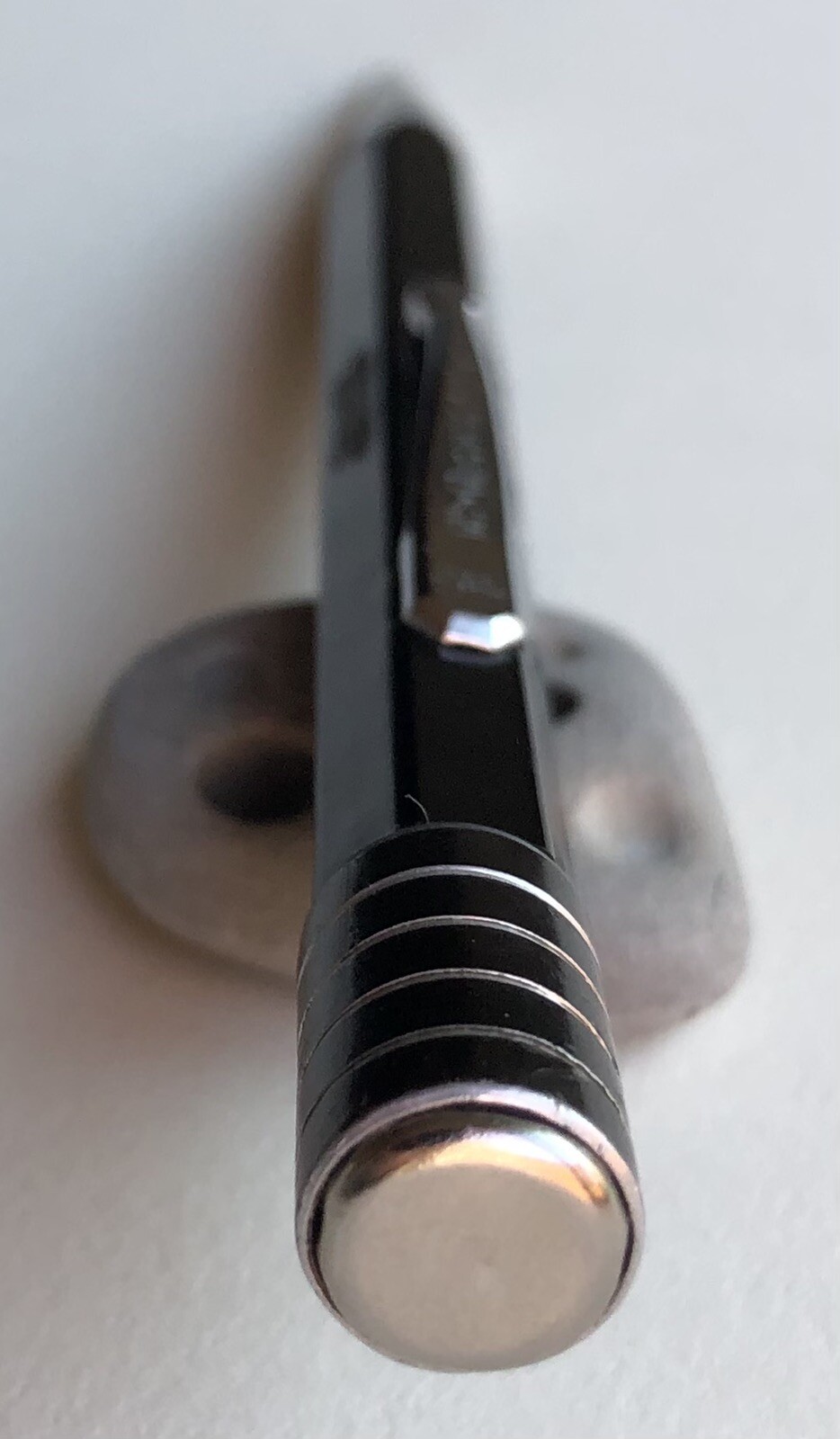 Vintage EVERSHARP Mechanical Pencil 1.18mm Lead Chrome Trim Working USA