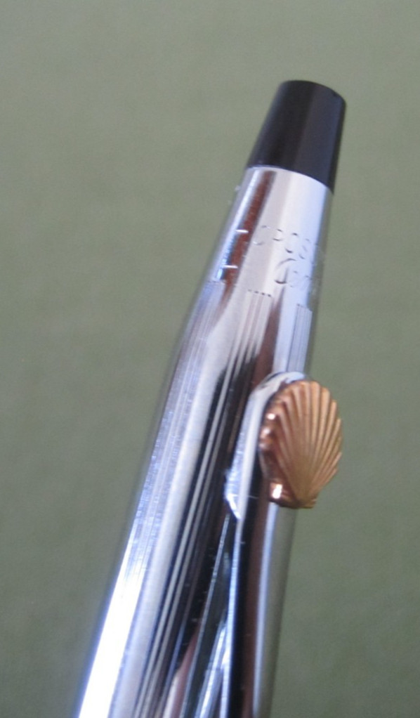 Vintage Cross Century Mechanical Pencil -Shell Oil Logo- Twist Mechanism- USA