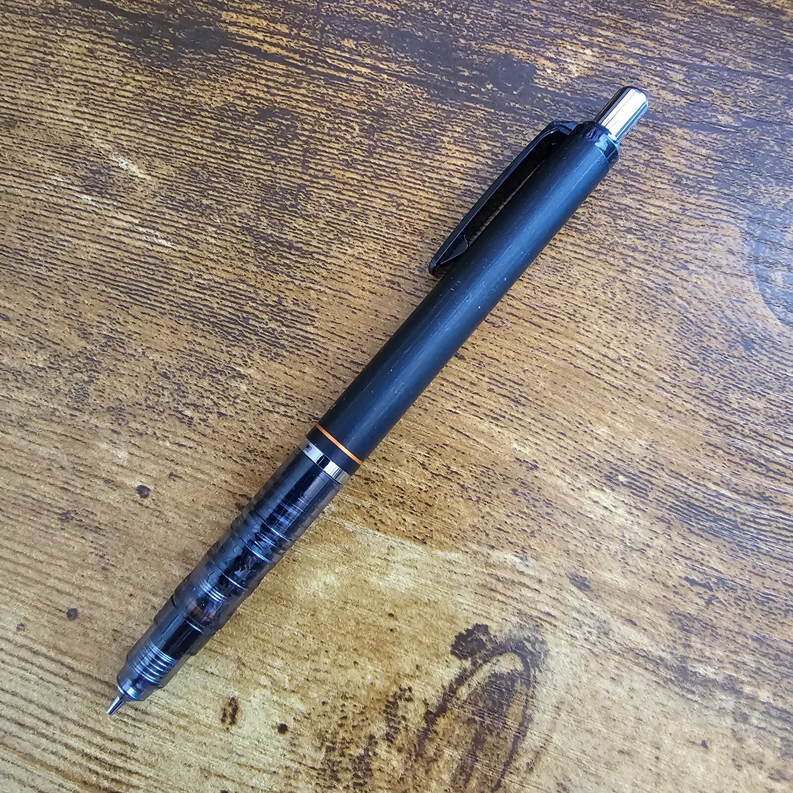 Zebra Pen DelGuard mechanical pencil with a black barrel