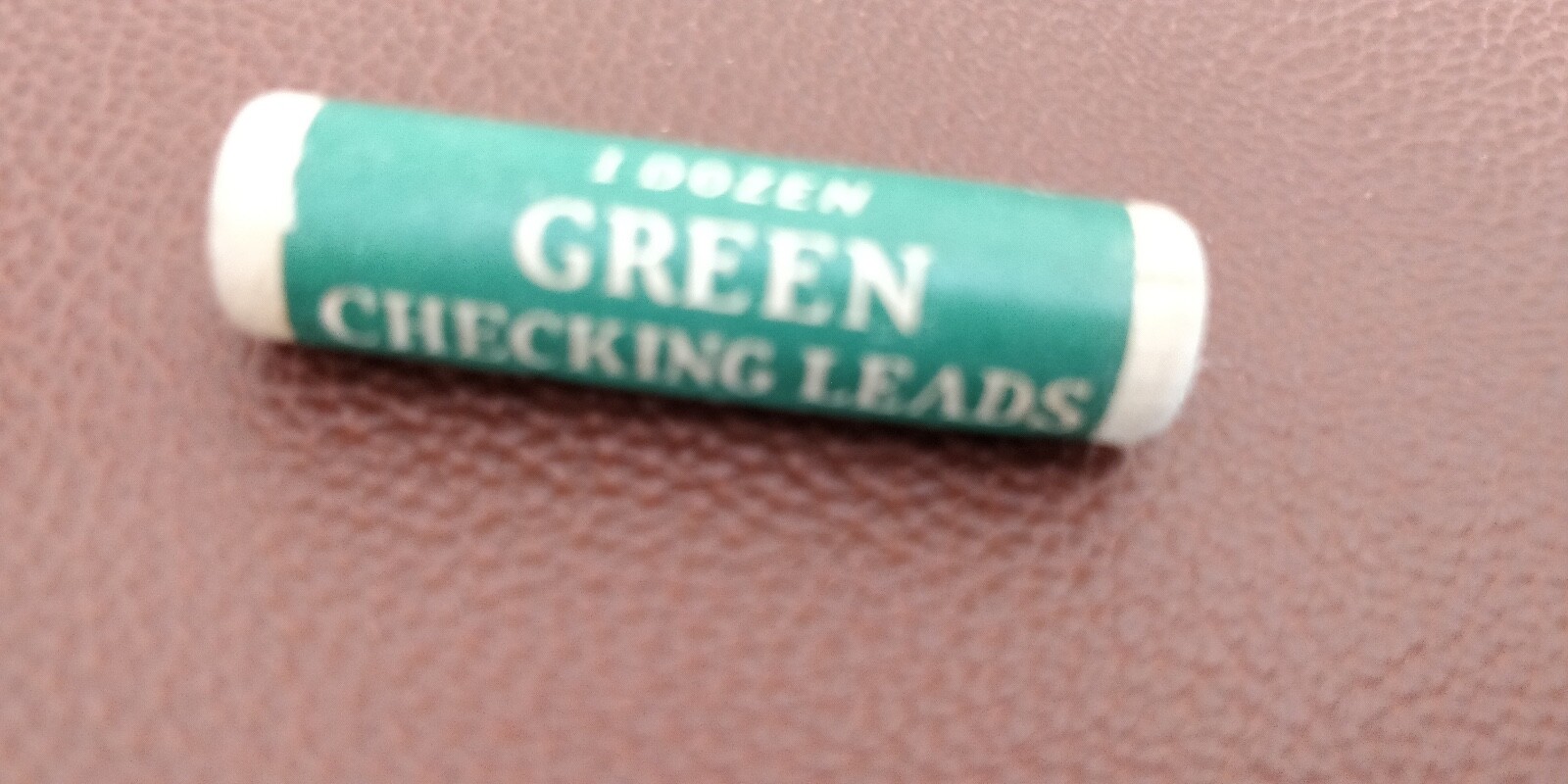 NOS Sealed A.W. Faber Green Checking Leads 3347 for everpointed pencils