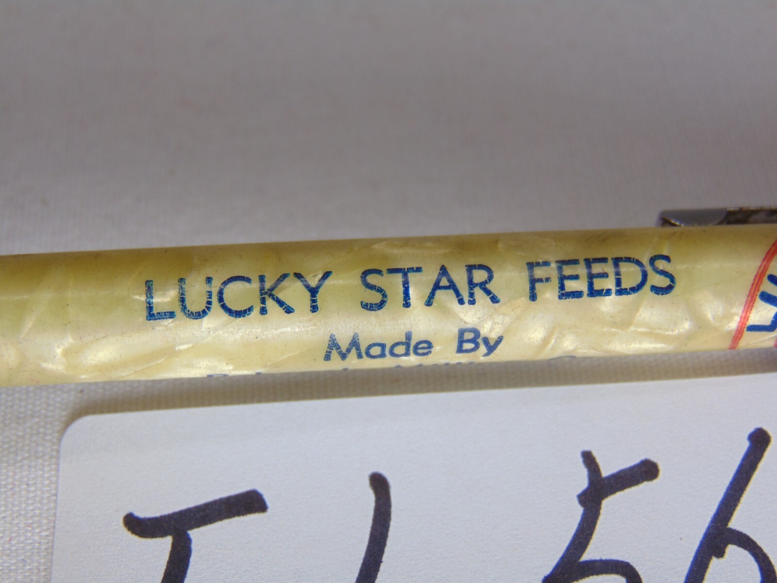 Advertising Mechanical Pencil Lucky Star Feeds Babcock Milling FarnHamVille Iowa