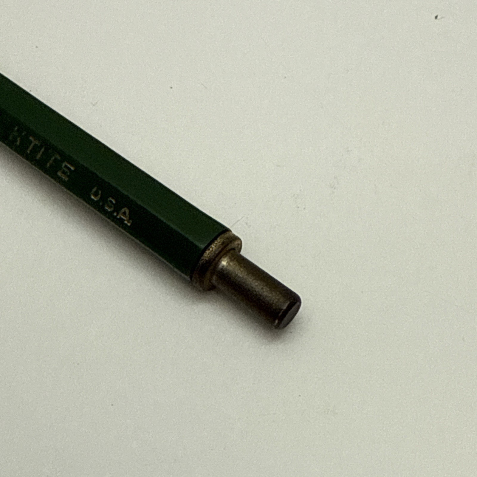 Vintage A W Faber Castell Locktite Lead USA Mechanical Pencil – Green – Working