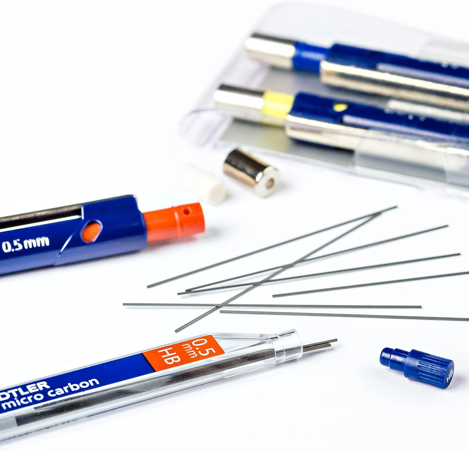 Staedtler Mechanical Pencil Refill Micro Carbon 0.5mm HB