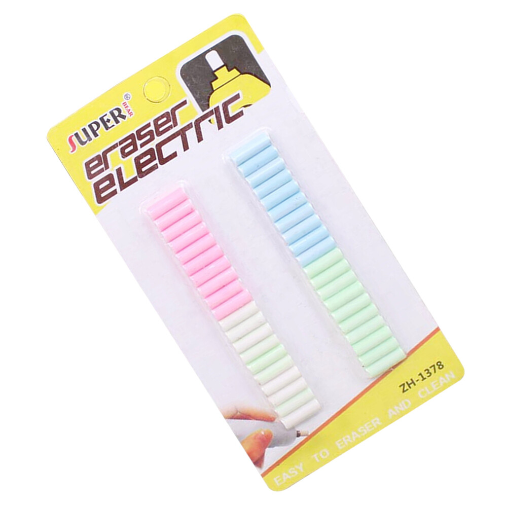 Replacement Eraser Pencil Electric Rubber Core Student Use Refill Replacements