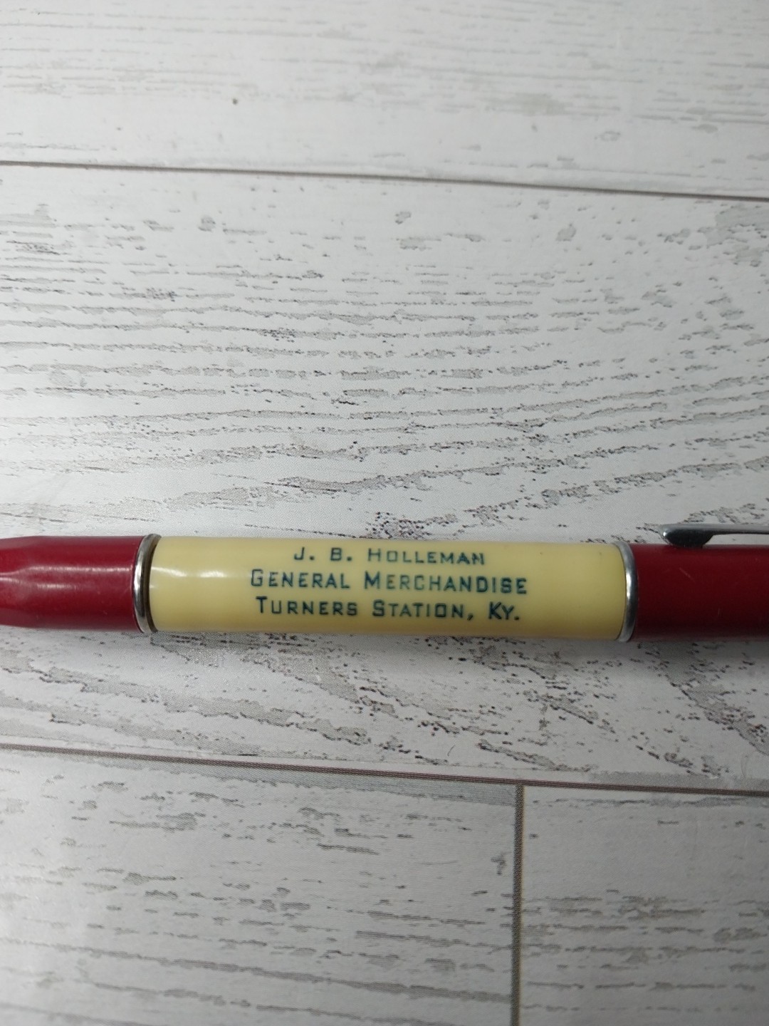 Vintage Dixon Mechanical Pencil Rite w/ Advertising Made in USA As Is Free Ship