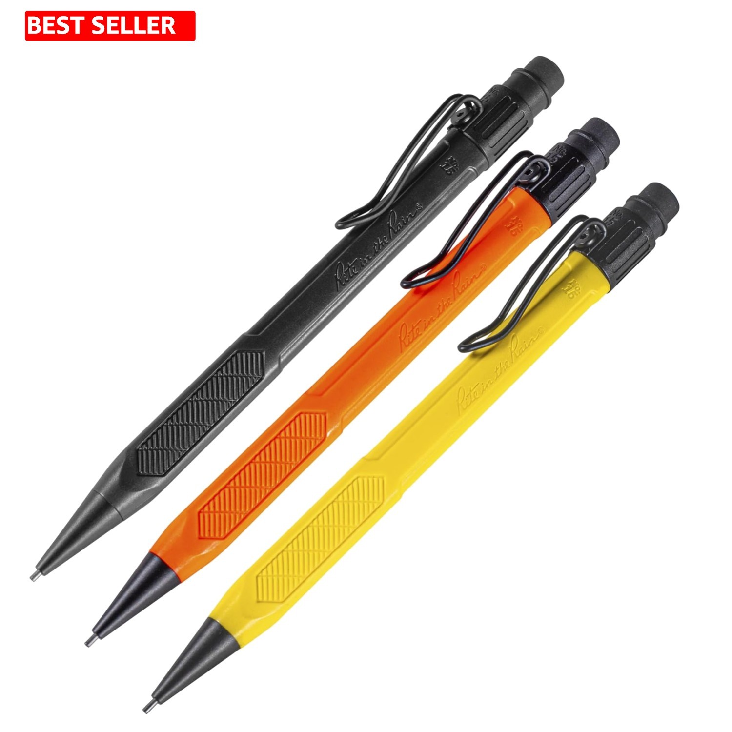 Durable 1.3mm Mechanical Pencils with Triangle Grip – Perfect for Camping