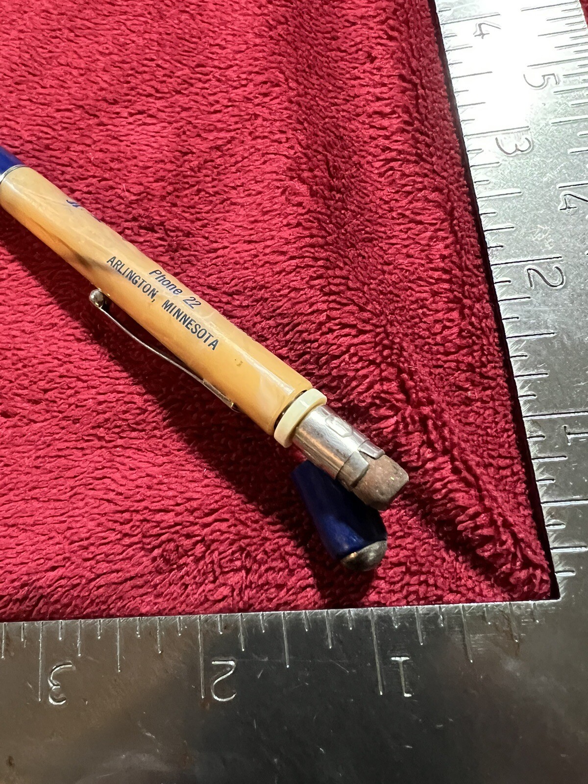 Vintage Mechanical Pencil, Twin Oaks Millworks in Arlington, MN. Phone 22!