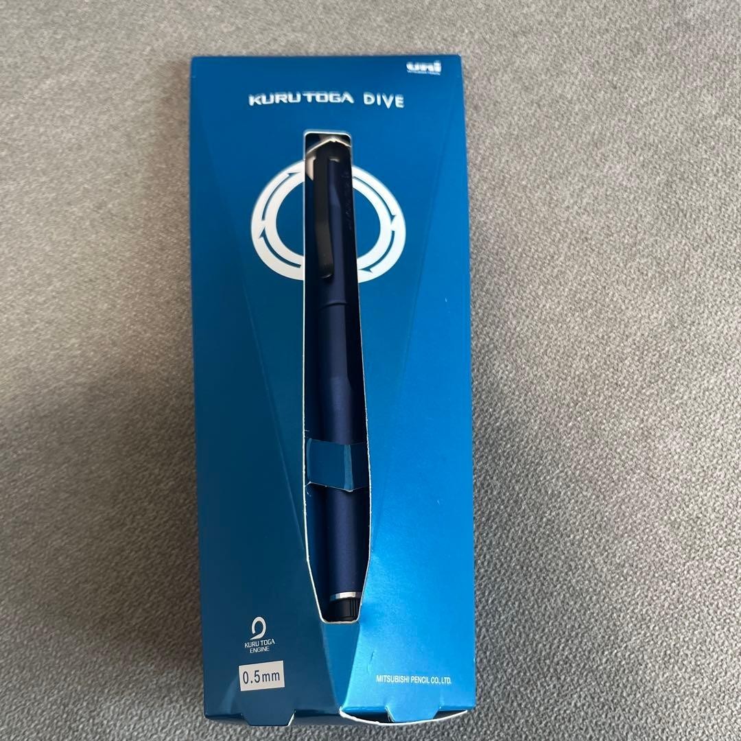 Uni Kuru Toga Dive Auto Lead 0.5mm Mechanical Pencil Moon Night Blue NEW FS JP