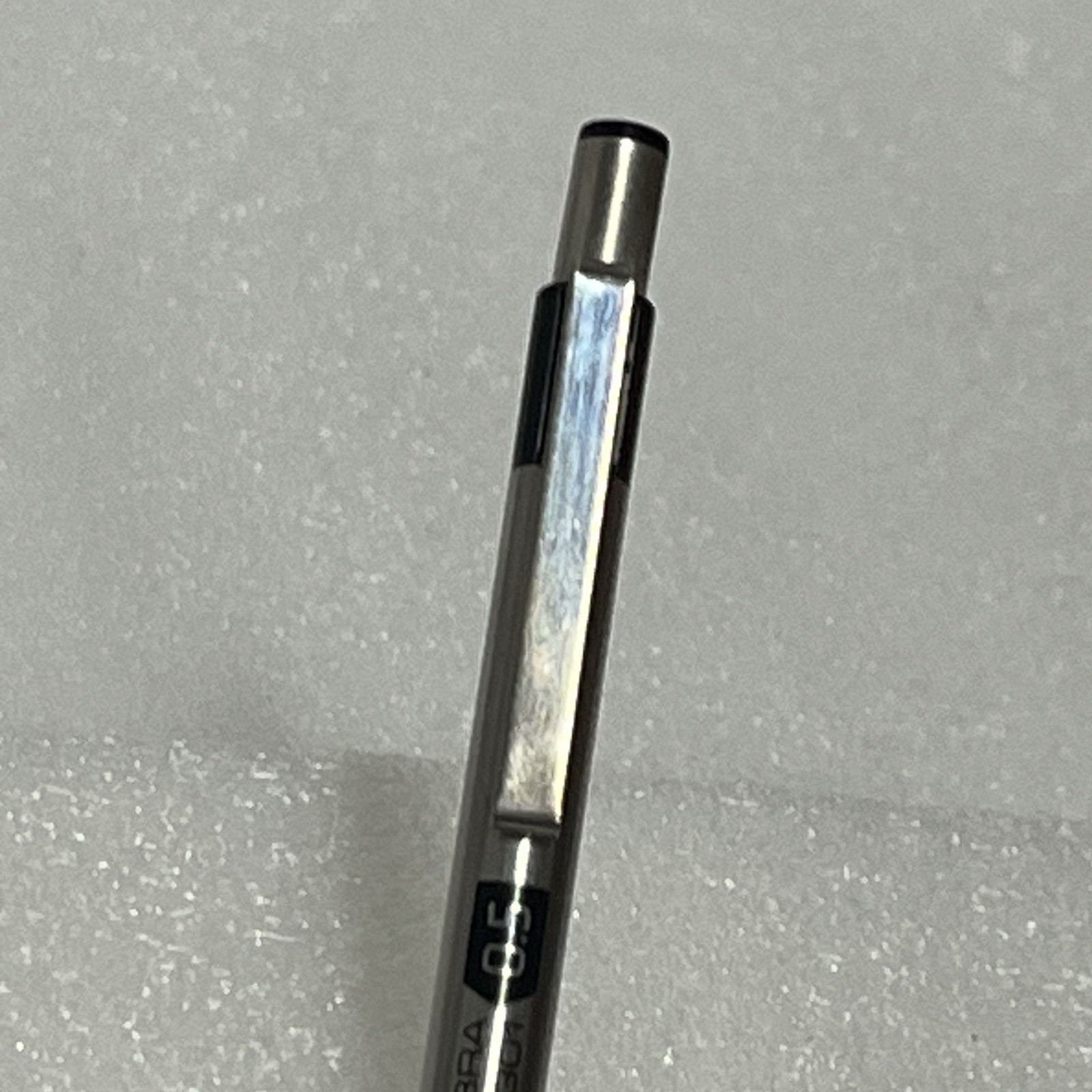 Vintage Zebra M-301 Black & Chrome 0.5mm Pencil Japan
