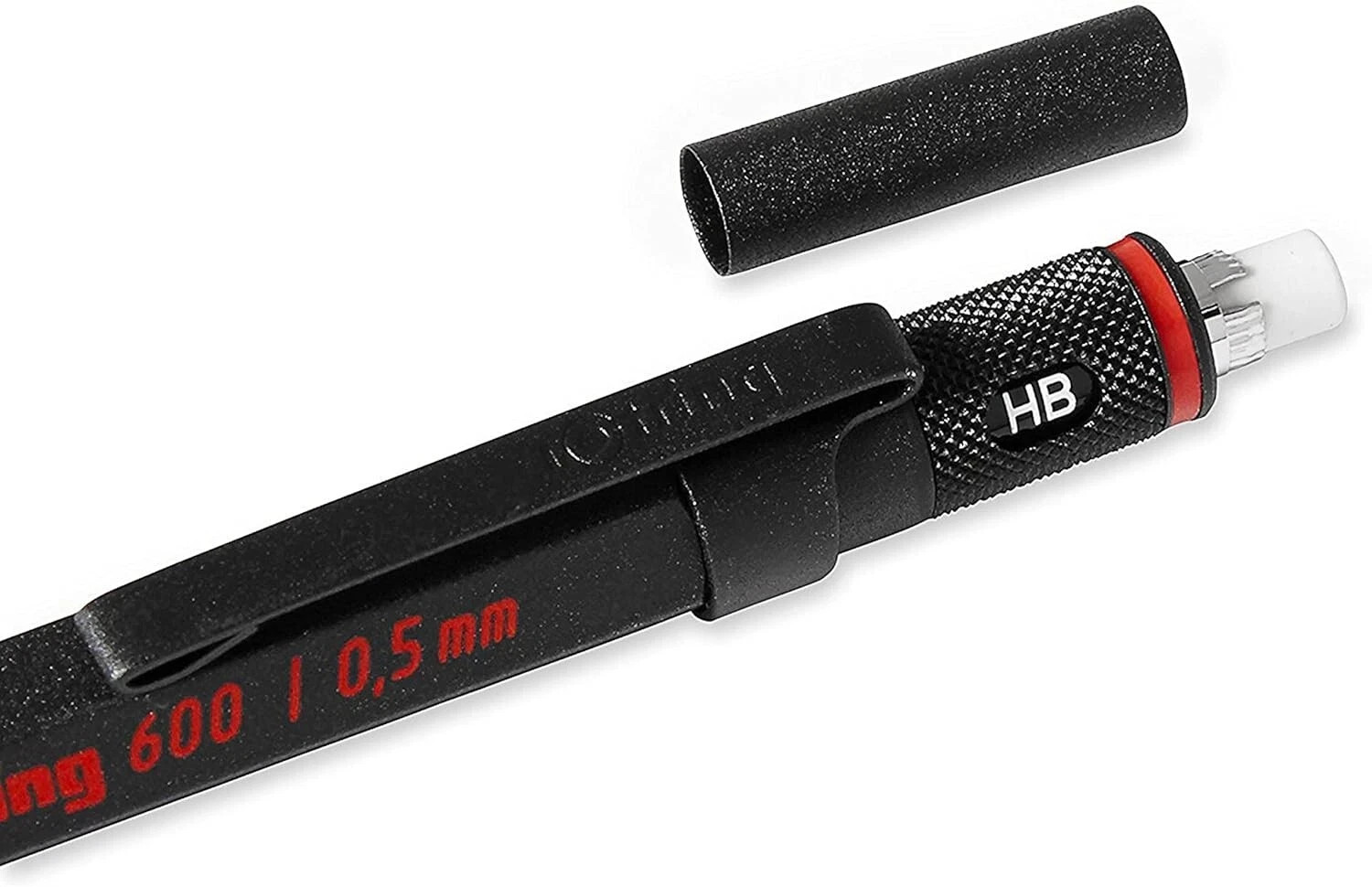 rOtring 600 Mechanical Pencil | 0.7 mm | Full-Metal Body | Black