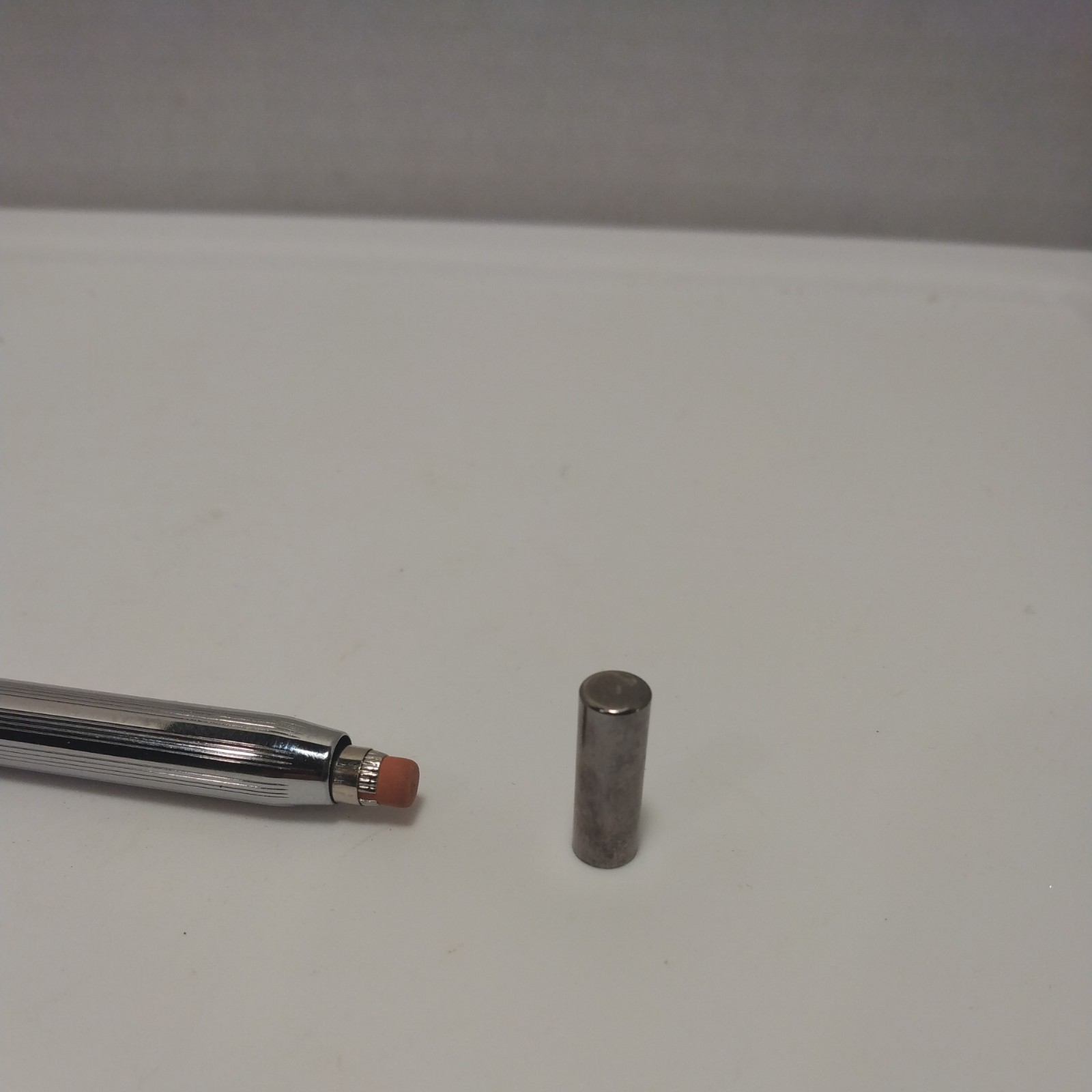 Centennial Mechanical Pencil And Case Silver Tone Working Condition