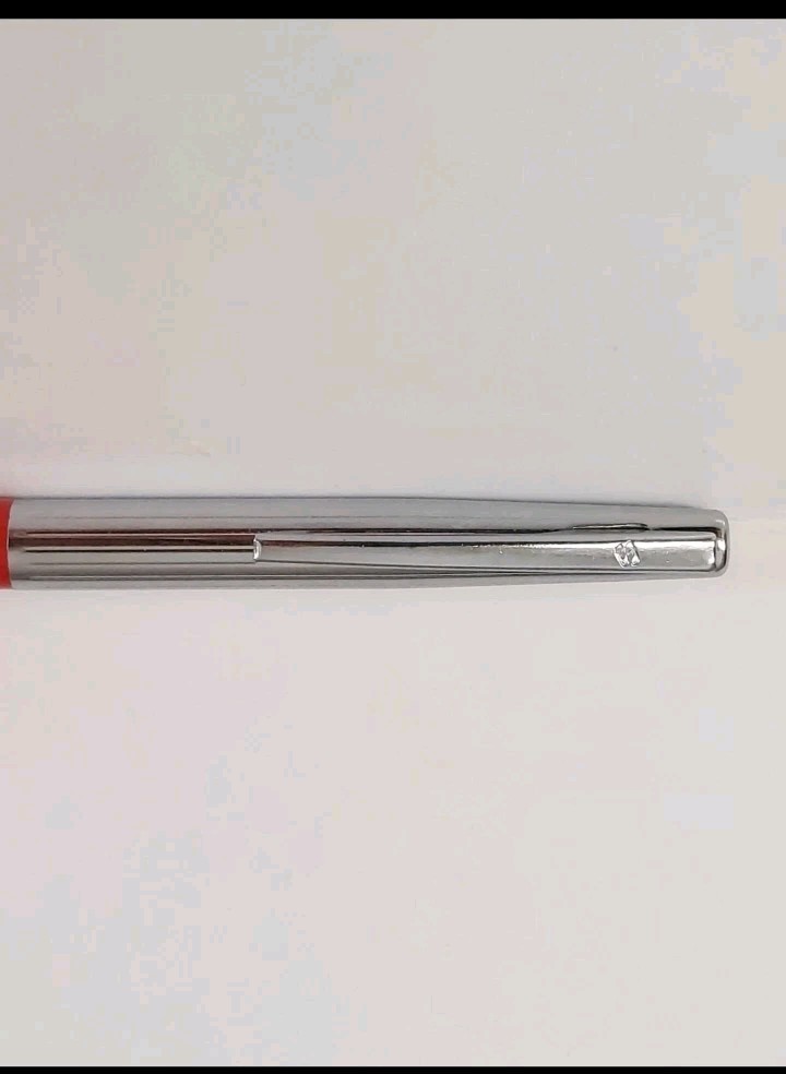 Vintage 1960s Red Sheaffer Mechanical Pencil Chrome Cap 5″