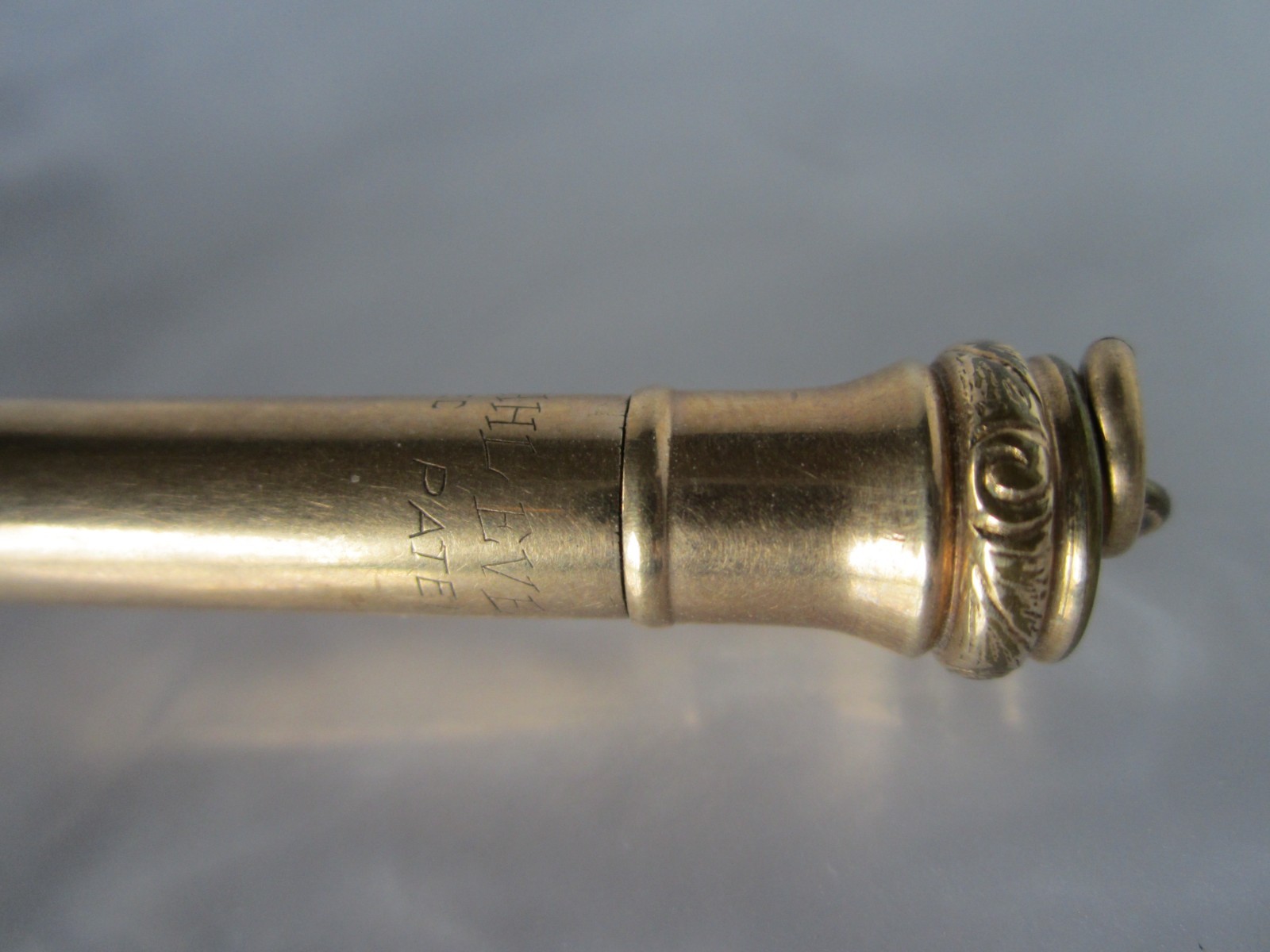 BEAUTIFUL ORIGINAL ANTIQUE WAHL EVERSHARP USA GOLD FILLED MECHANICAL PENCIL