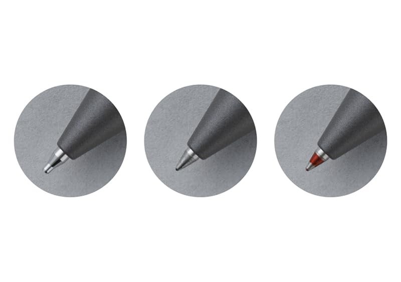 ScriptMultipen cf9371 Titanium, Ballpoint Pens 0.5 mm Black & Red + Graphite …