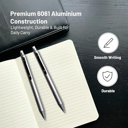 Premium Gunmetal Mechanical Pencil 0.5mm Lead for Writing, Drawing & Sketching –