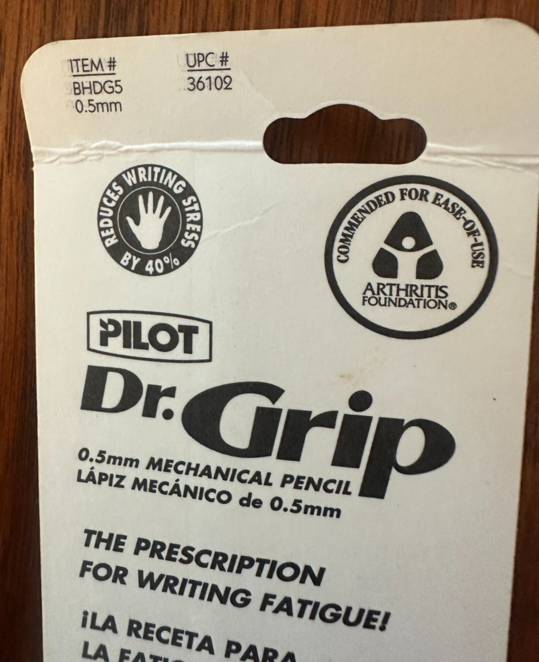 Pilot Dr. Grip Mechanical Pencil 0.5 mm, NIP NOS SEALED Japan