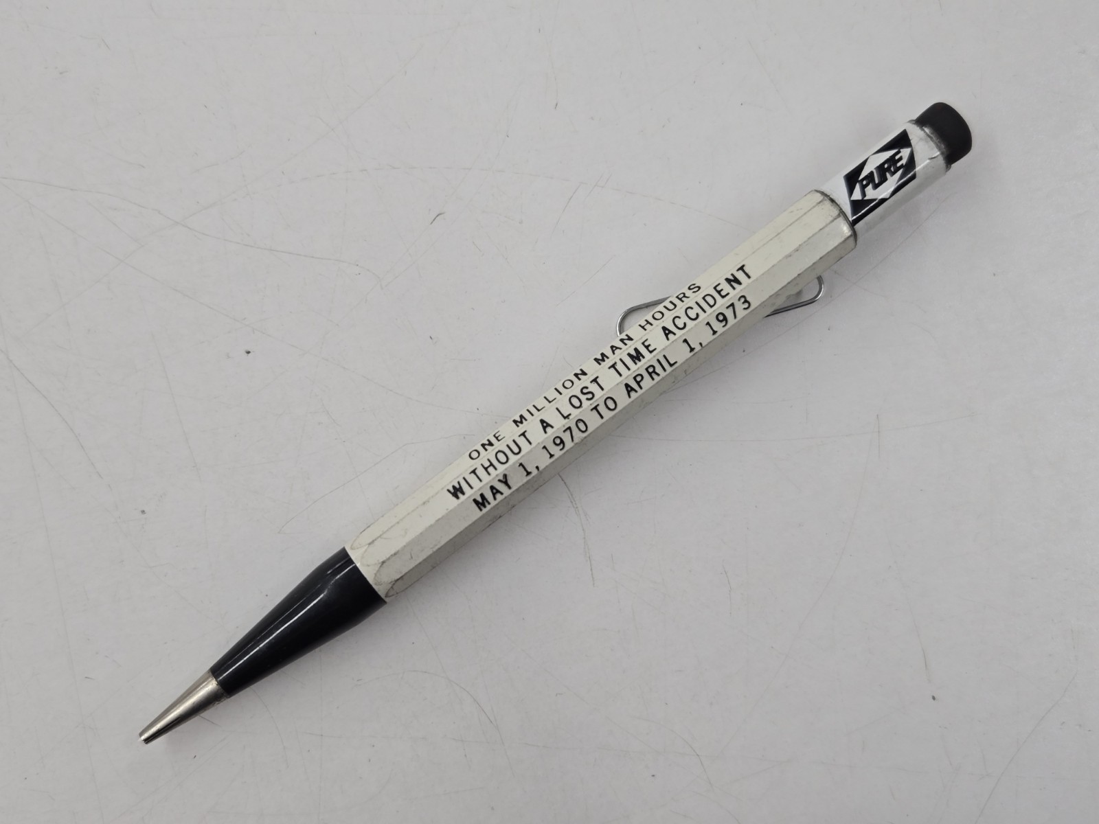 Vintage Mechanical Pencil Advertising Pure Carbon Co. Coudersport, PA 1970 To 73