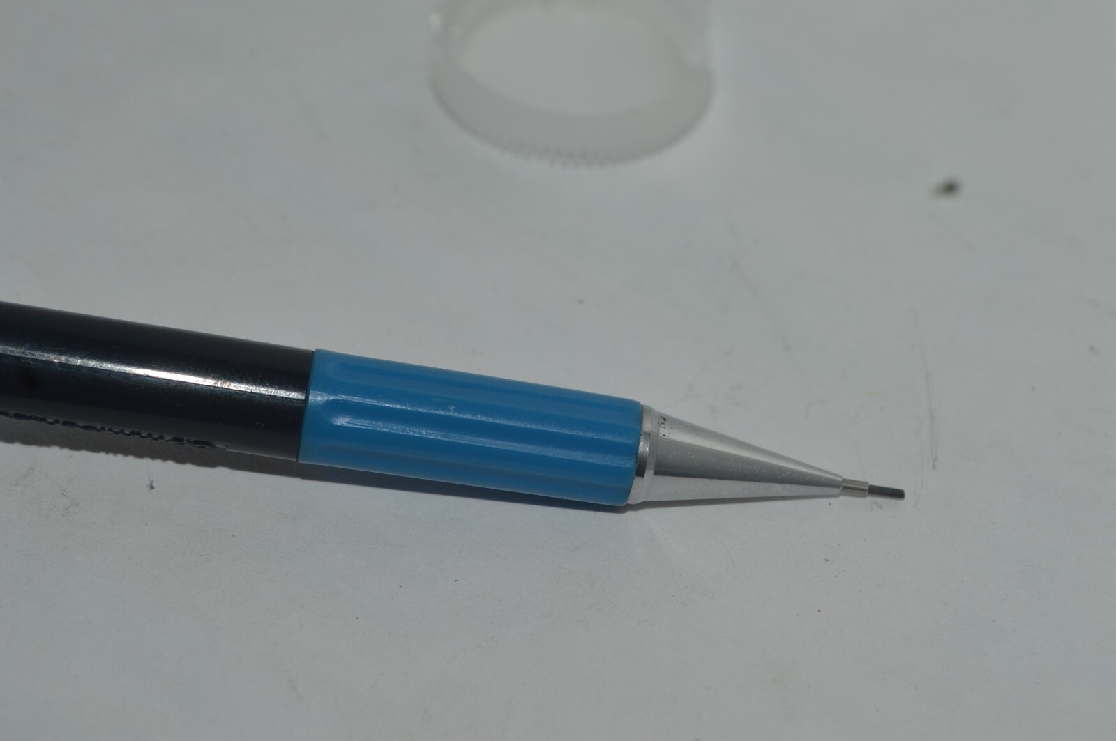 PENTEL P247 Bravo Automatic Pencil 0.7mm Black-Blue Taiwan Tested Retired 1990’s