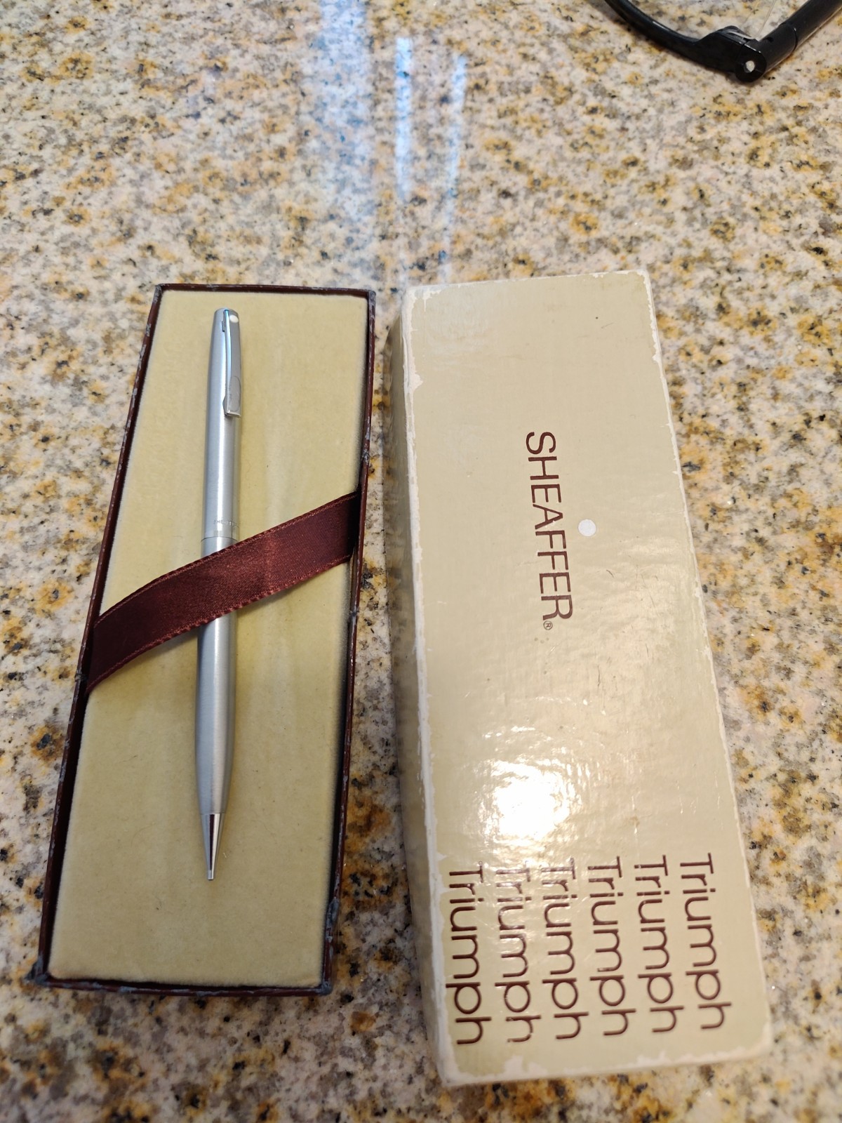 vintage Sheaffer Mechanical Pencil White Dot In It’s Box