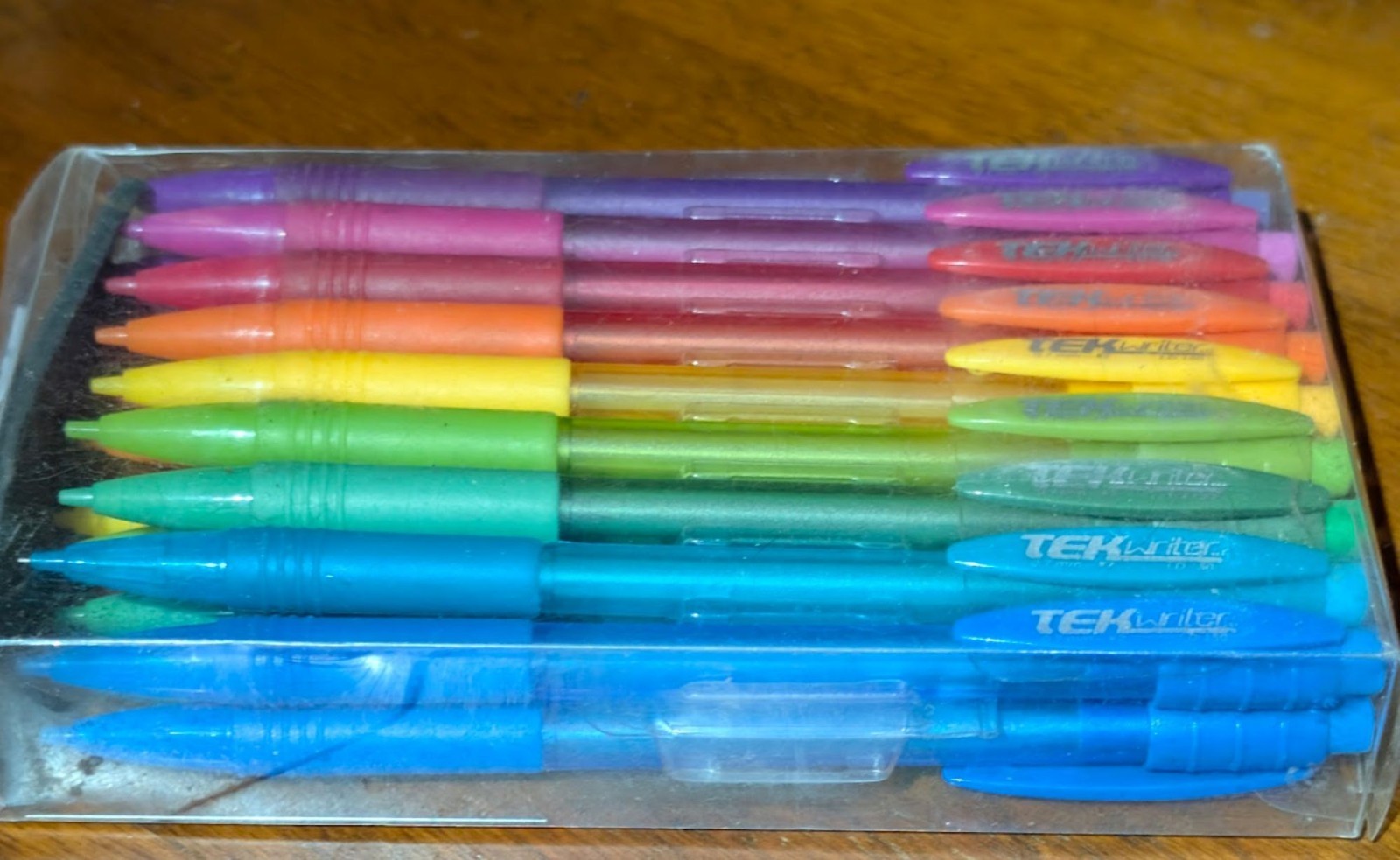 18 Tek Writer Mechanical Pencils With Eraser Various Colors 0.7mm #2 LD150