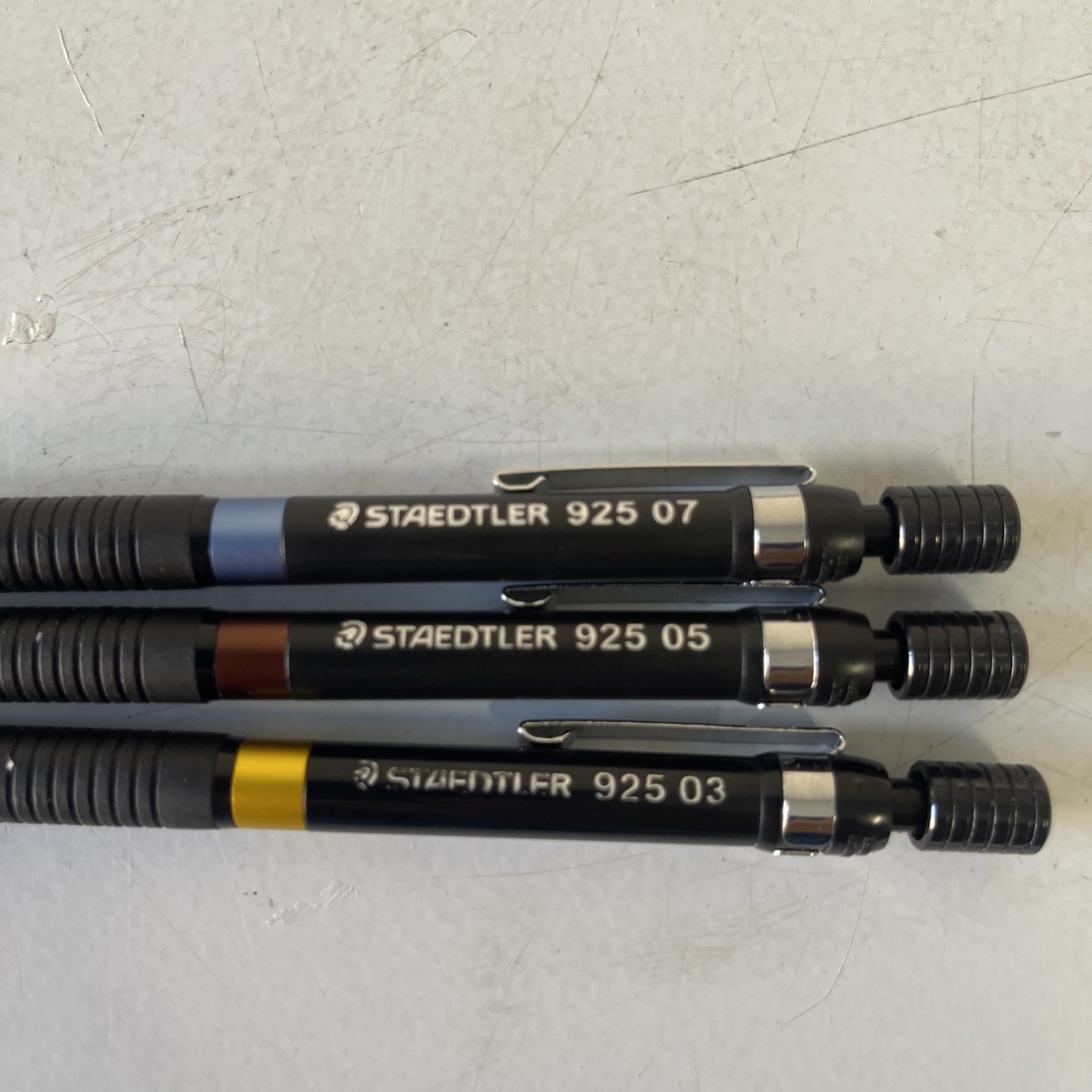 Lot x 3: Staedtler Mechanical Pencil Model 925 Combo 925 03 05 07 New / Unused