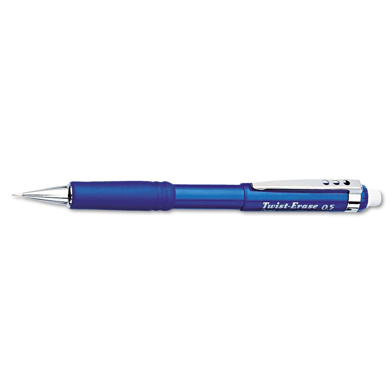 Automatic Pencil with Jumbo Eraser Comfort Grip Large Barrel Blue 1 Count