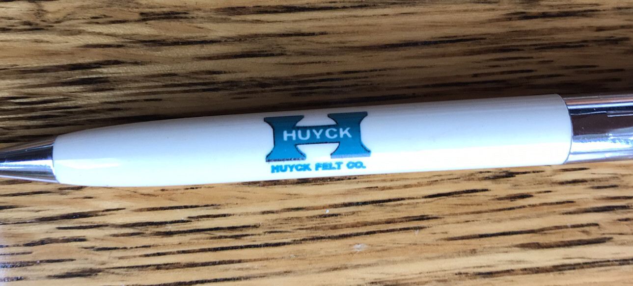 Vtg Huyck Felt Co. Mechanical Pencil Advertising WOW!