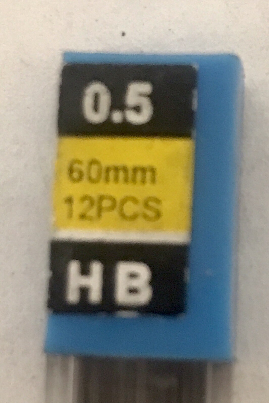 Mechanical Pencil Lead Refills 12 Pieces Each 7 Packs 84 Pieces 0.5mm HB 60 mm