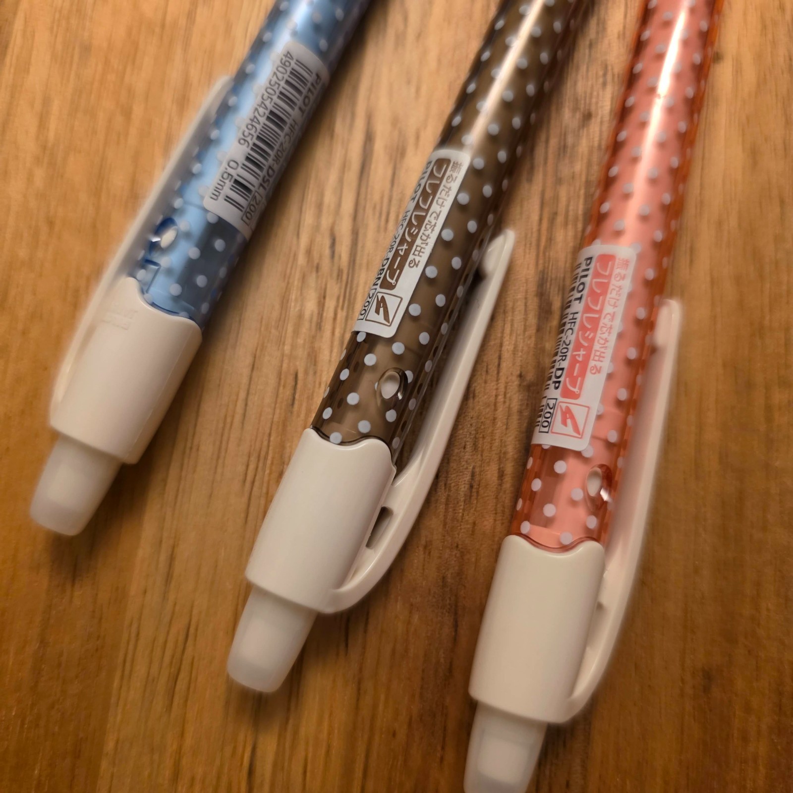 Pilot Fure Fure Shaker Polka Dot HFC-20R mechanical pencils 0.5 collectible