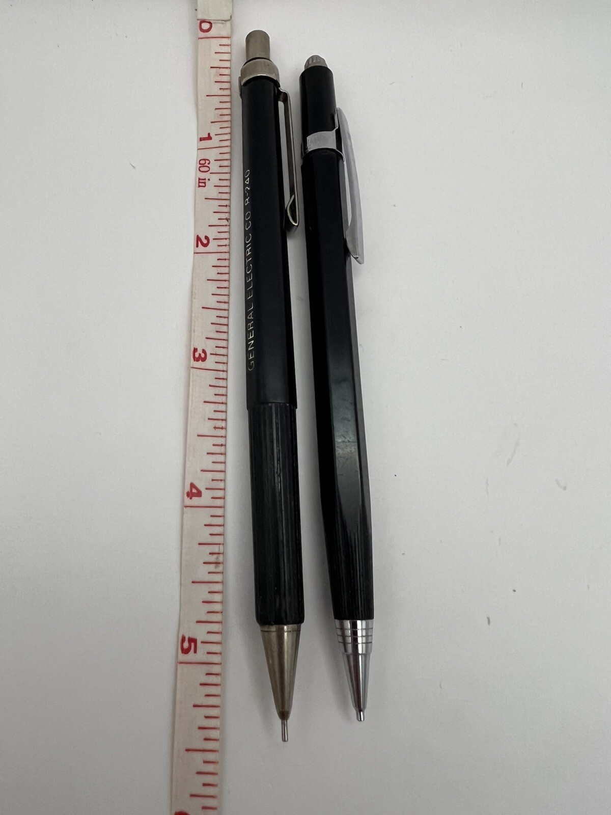 Vintage GE Mechanical Pencils General Electric Advertising Black Germany Japan