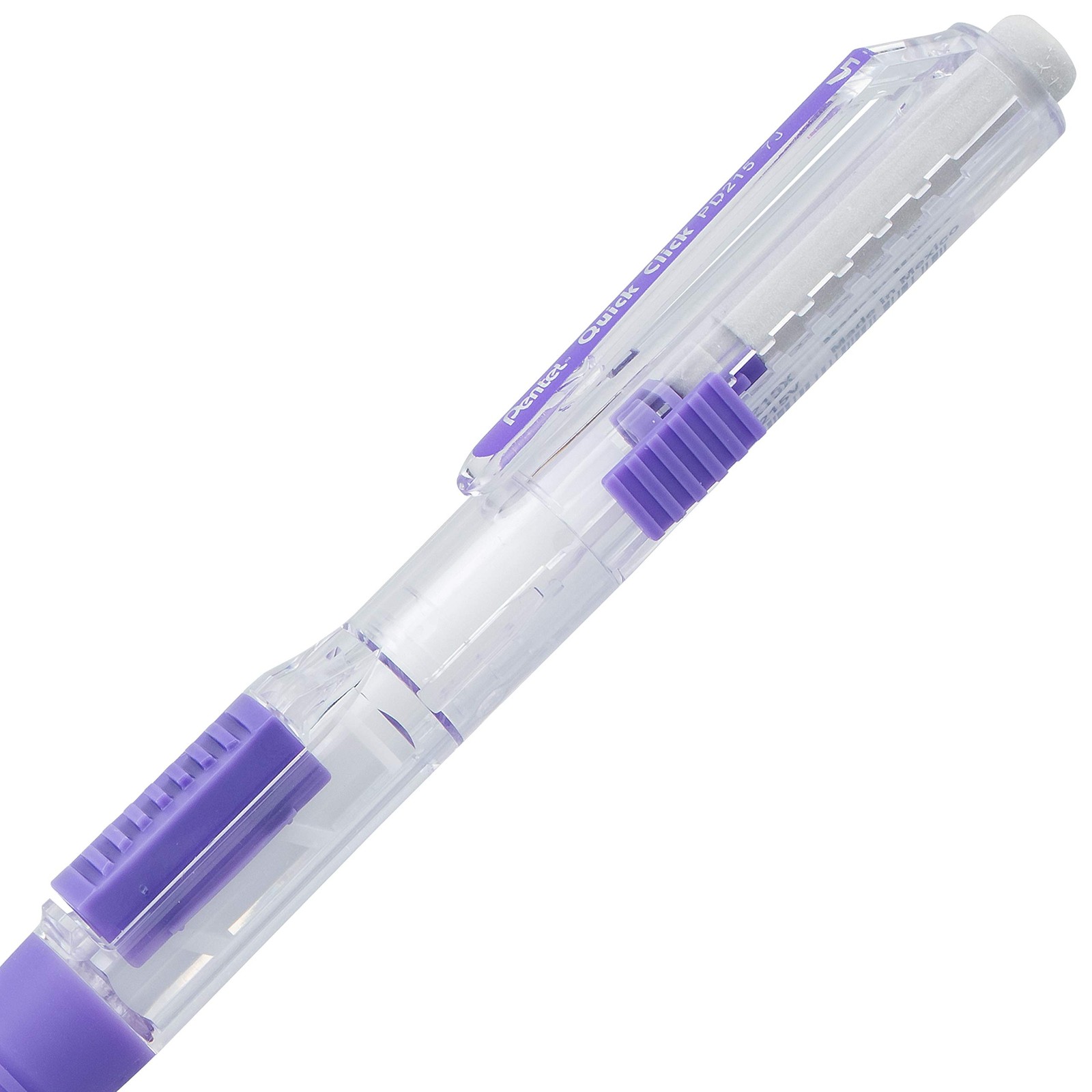 Pentel QUICK CLICK Mechanical Pencil (0.5mm), 12 Count (Pack of 1), Violet