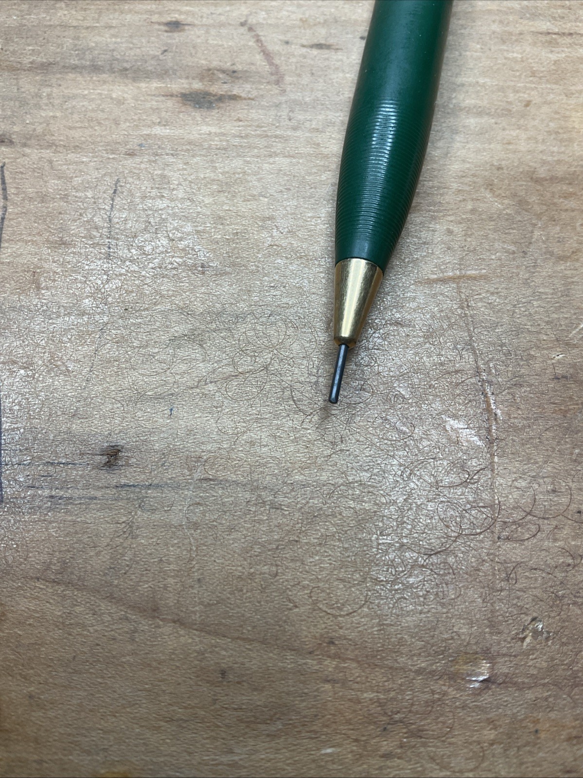 1945 Lifetime Sheaffer’s Forest Green Tucky-Away clip pencil B30