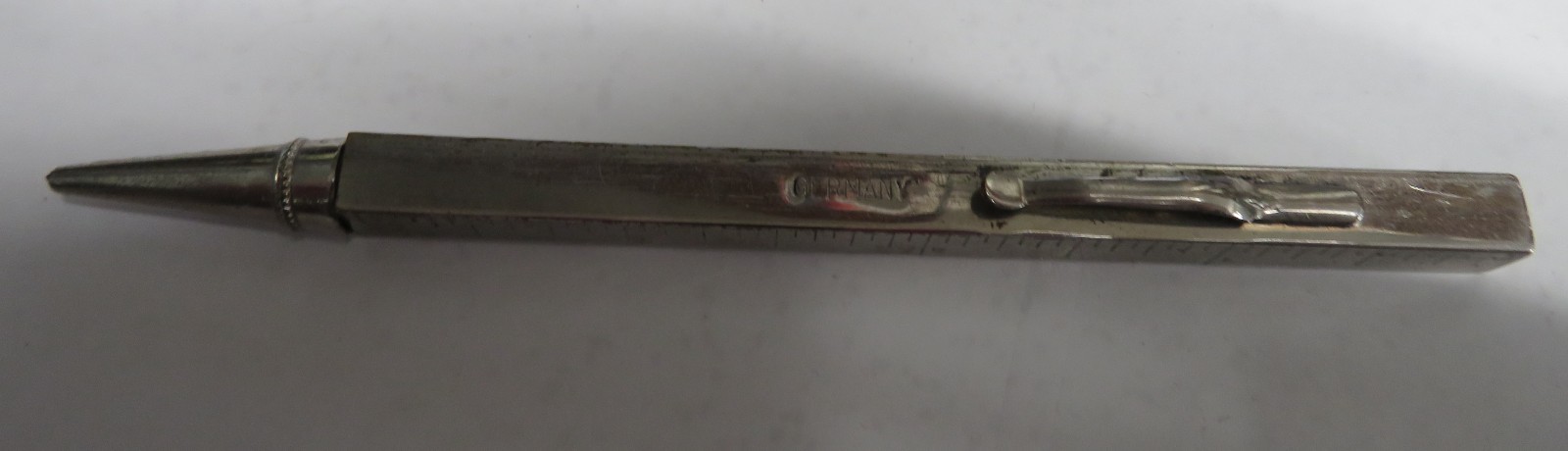 Vintage Square Telescoping Measuring Mechanical Pencil Pre-WW2 Made In Germany