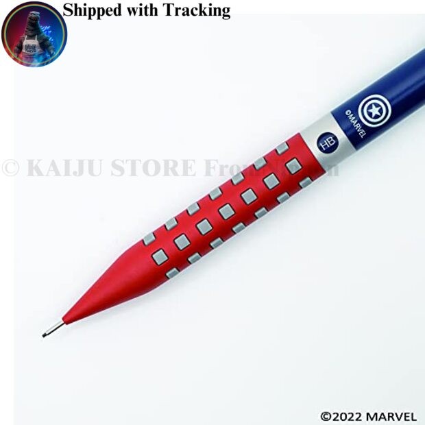 MARVEL Kitera Mechanical Pencil 0.5mm [Smash/Captain America Barrel] Marvel