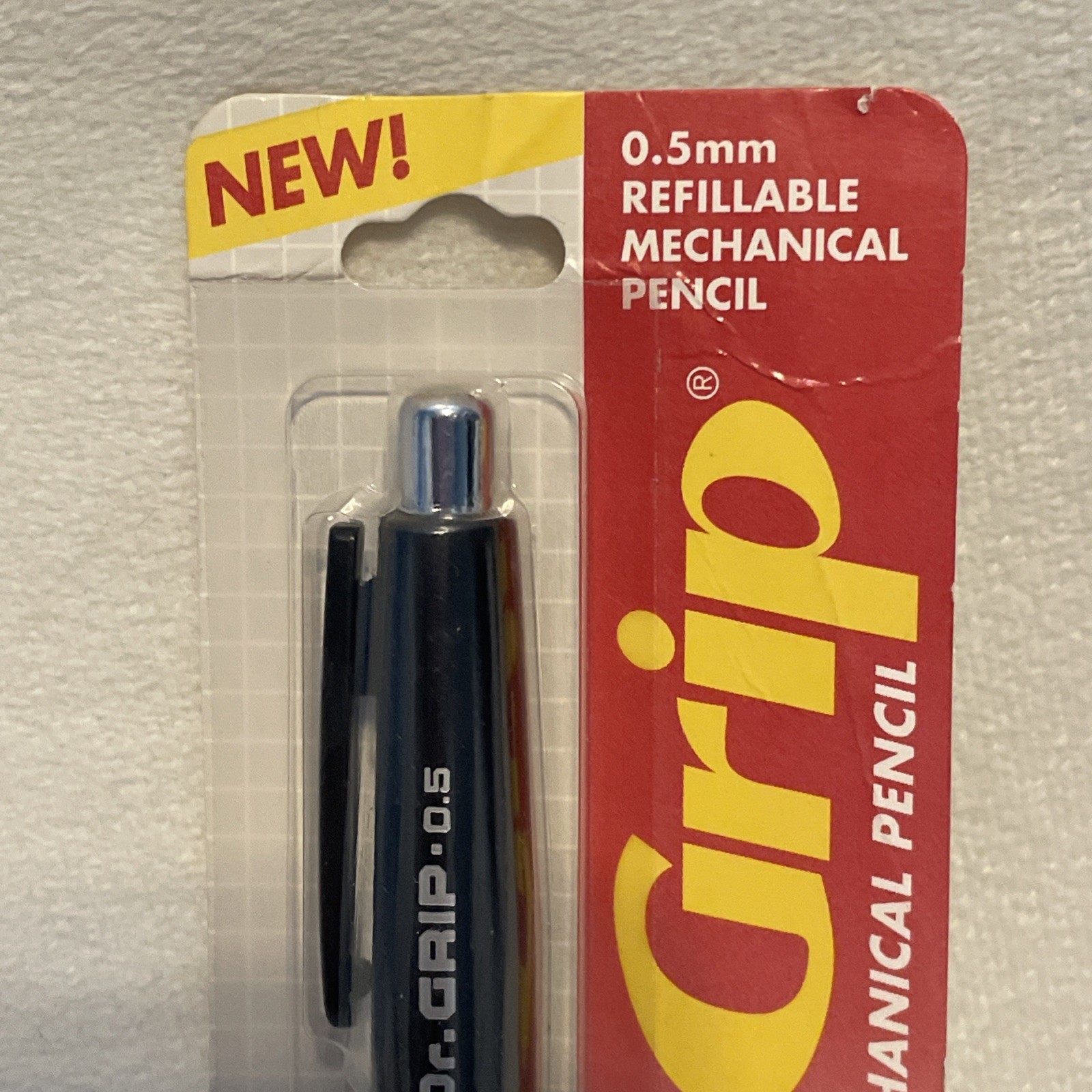 Vintage Pilot Dr Grip 0.5mm Mechanical Pencil 36102 Comfort Grip Sealed In Pack
