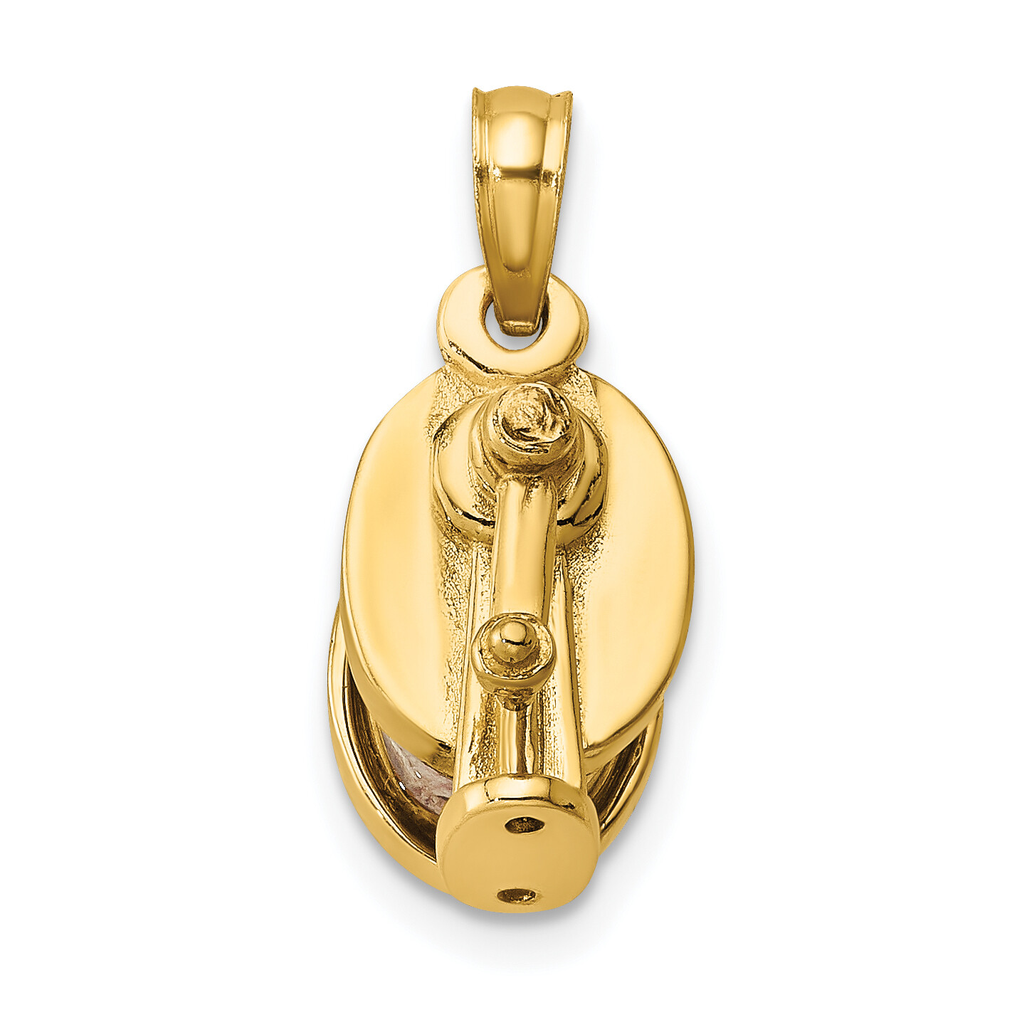 14K 3-D Moveable Pencil Sharpener Charm K7313