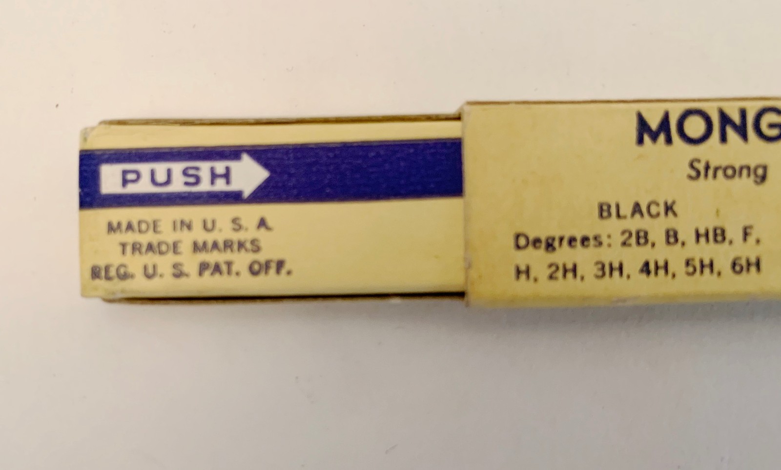 Vintage Eberhard Faber Mongol Long Thin Lead No. 4015 and Refill Erasers no 2236