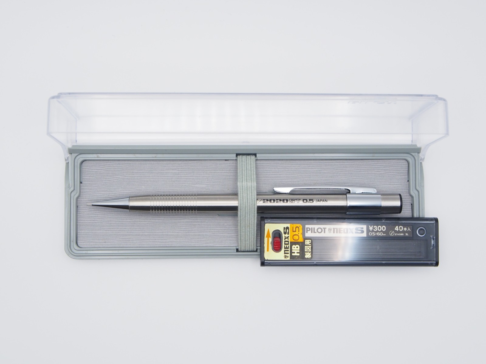 PILOT 2020 ST Stainless Steel Shaker Mechanical Pencil 0.5mm Vintage w/ Box