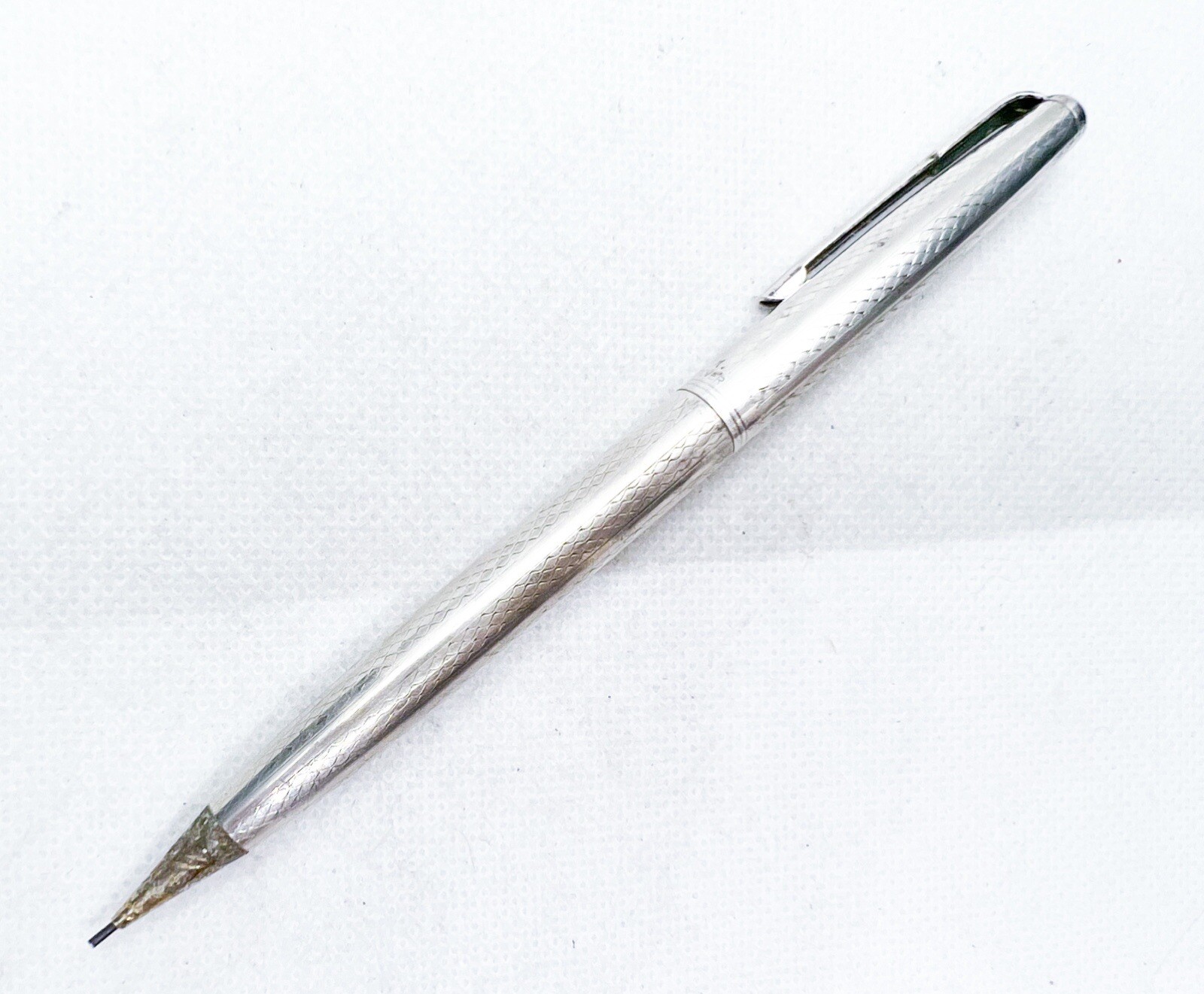 Newman Sterling Silver Mechanical Pencil two colors continues twist 0.9mm