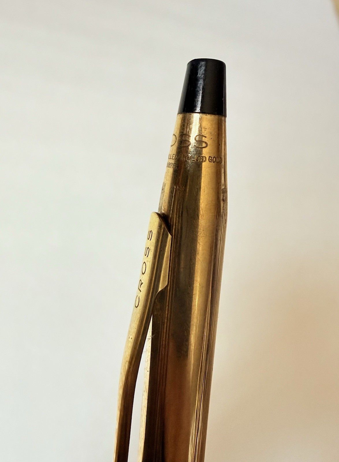Vintage Cross Pen & Pencil Lot 1/20 12k and 10k gold filled + Mechanical Pencil