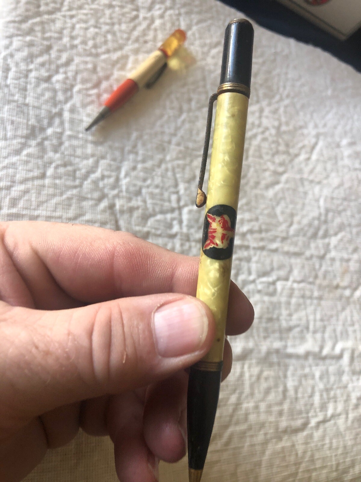 Vintage (2) Mechanical Pencils for Repair or Parts Mr. Peanut $ Fox