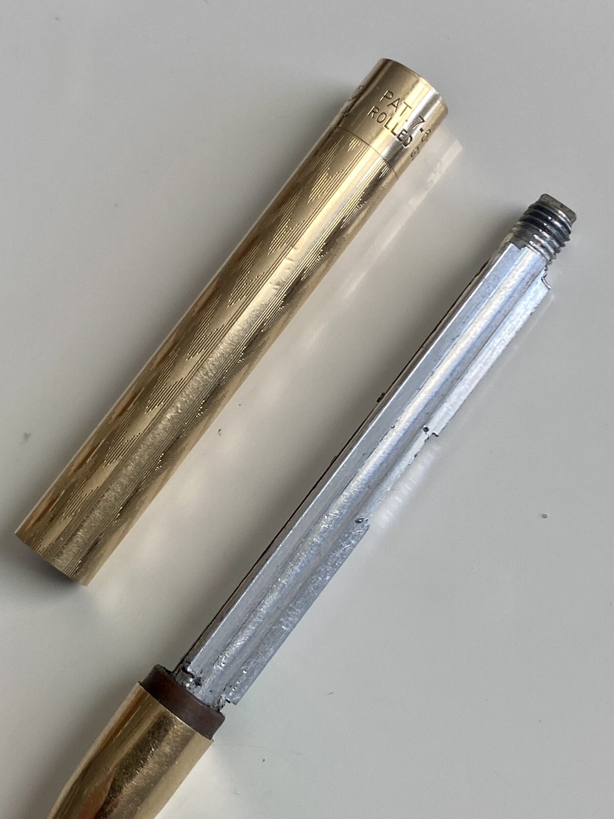 Conklin Gold Ring Top mechanical pencil, Mid 1920s, Model 4VM, VERY RARE!
