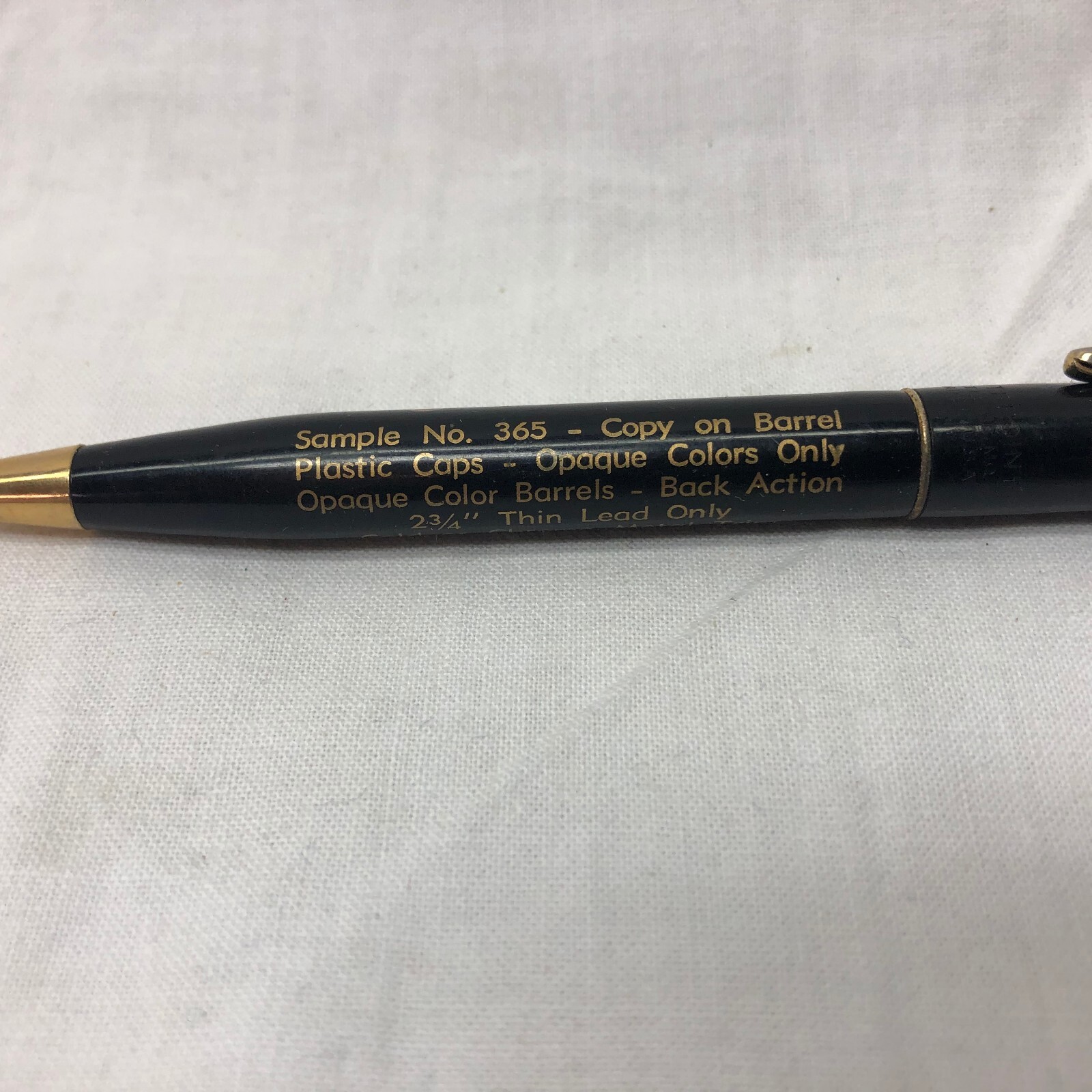 Vintage Rite Point Mechanical Pencil Advertising Spring-Air