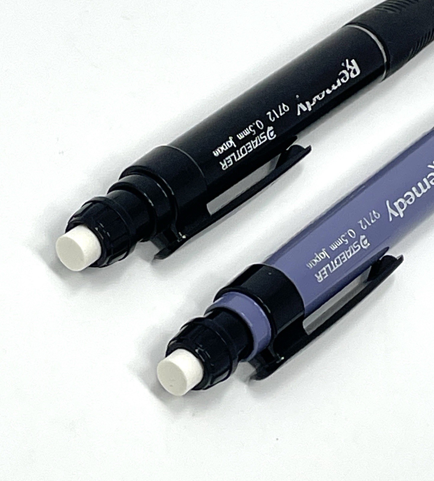 Staedtler Lot of 2 Remedy 9712 Mechanical Pencil 0.5mm Retractable Tip w/ Lead